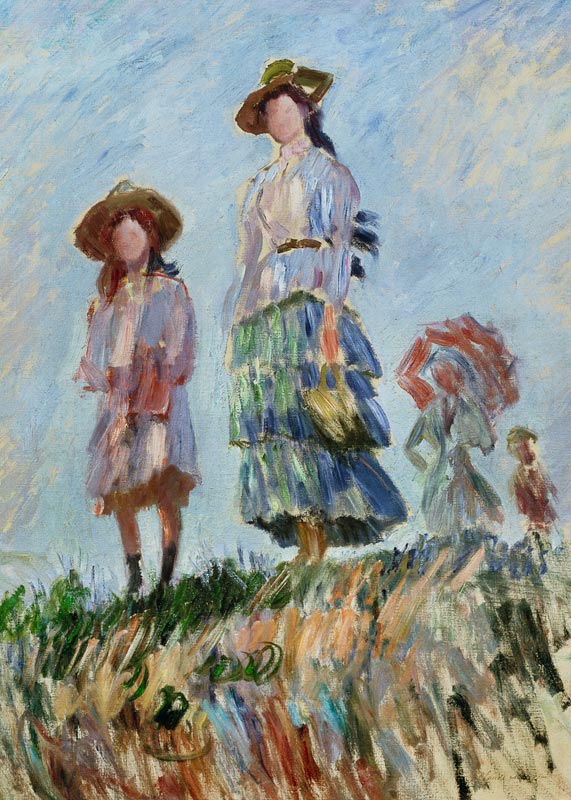The Walk (Sketch) de Claude Monet