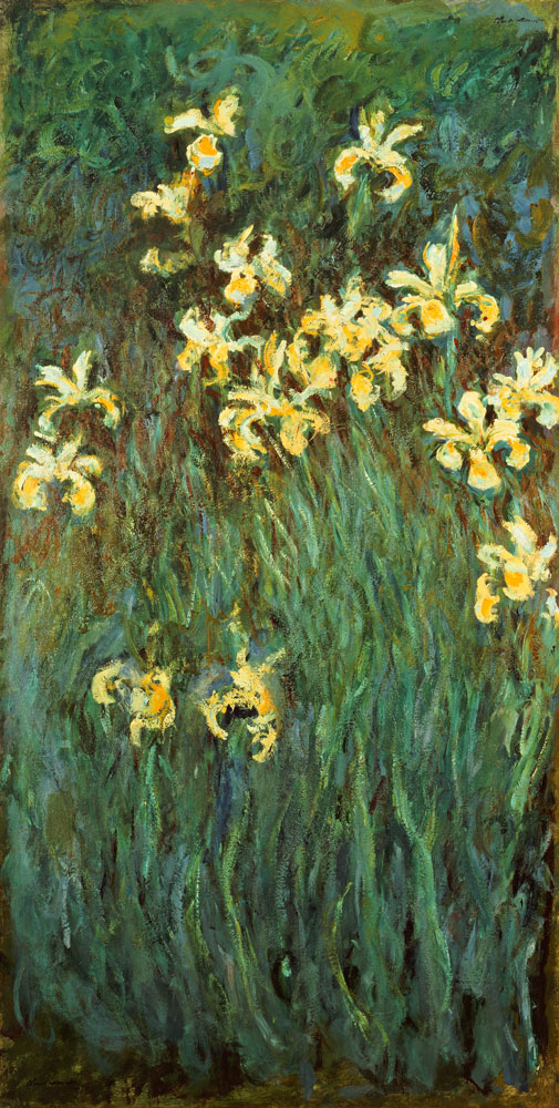 The Yellow Irises de Claude Monet