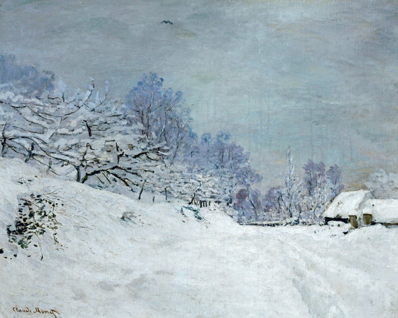 Paisaje cerca de Honfleur de Claude Monet