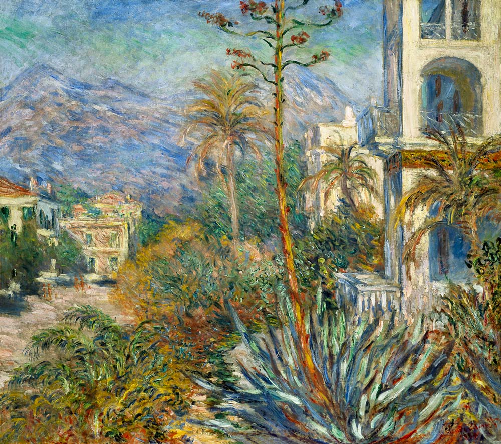C.Monet, Villen in Bordighera de Claude Monet