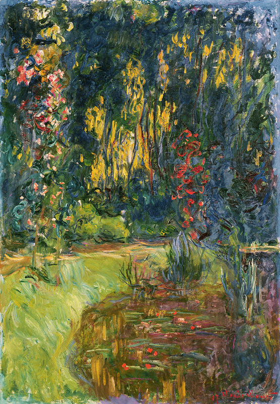 Water garden at Giverny de Claude Monet