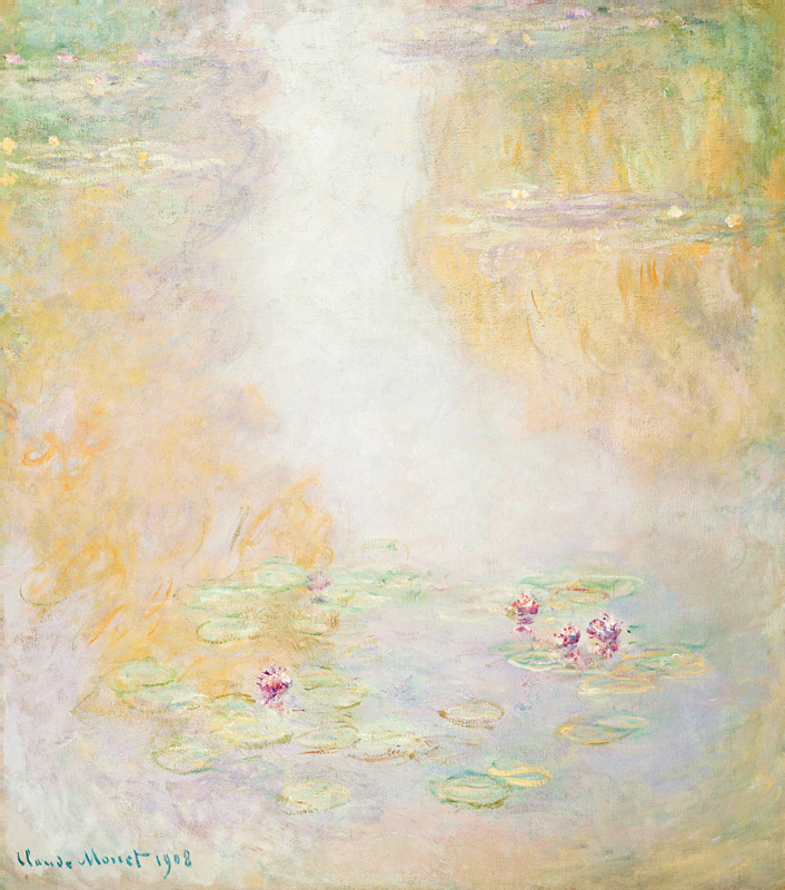 Water Lilies, Giverny de Claude Monet
