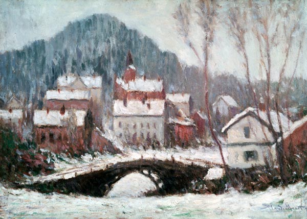 Winter landscape de Claude Monet