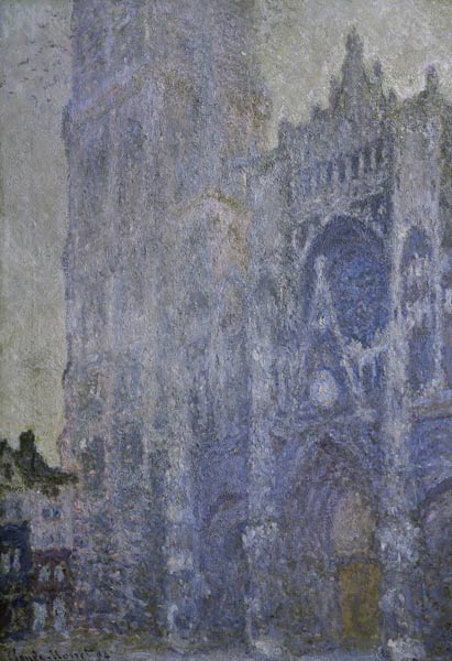 Monet / Rouen Cathedral Harmonie blanche de Claude Monet