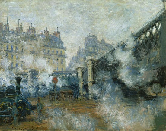 Saint-Lazare Station #3 de Claude Monet