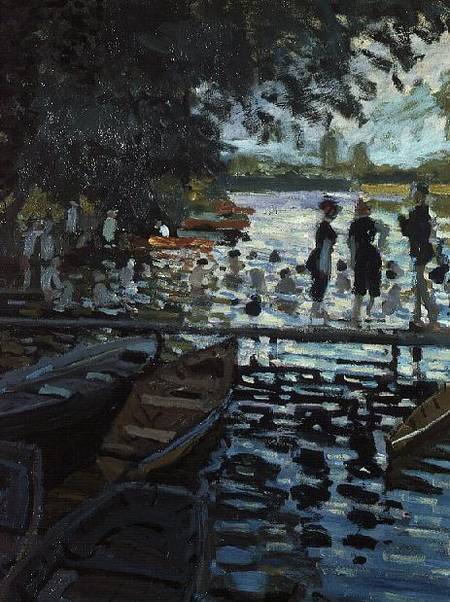 Bathers at La Grenouillere de Claude Monet