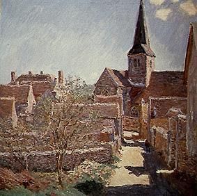 Bennecourt. de Claude Monet