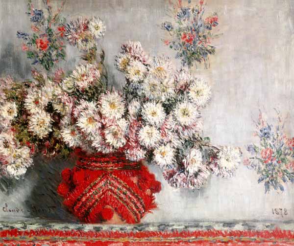 crisantemo de Claude Monet