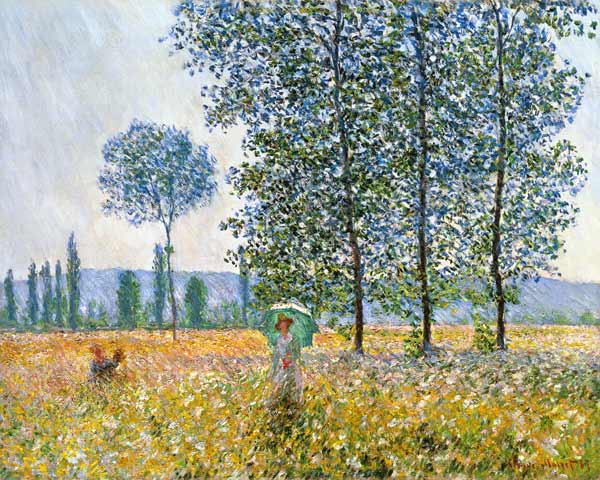 Campo de Primavera de Claude Monet