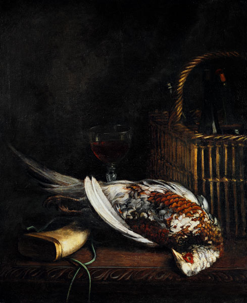 Quiet life with pheasant de Claude Monet
