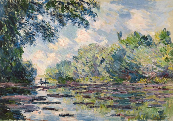 The Seine at Giverny de Claude Monet