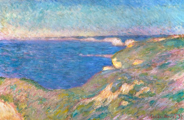 The Cliffs Near Dieppe de Claude Monet