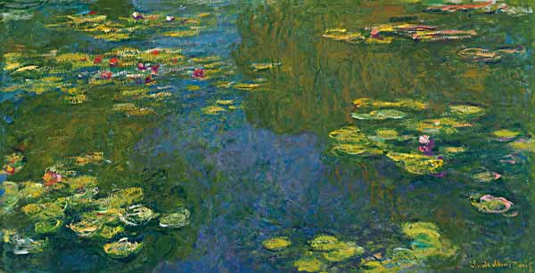 Der Seerosenteich (Le bassin aux nympheas) de Claude Monet