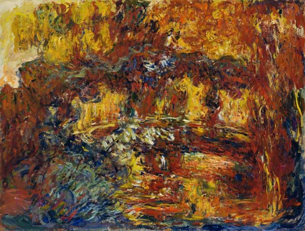 The Japanese Footbridge de Claude Monet