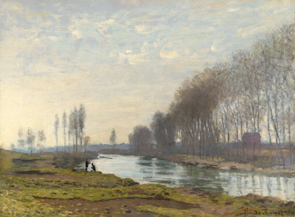 The Petit Bras of the Seine at Argenteuil de Claude Monet