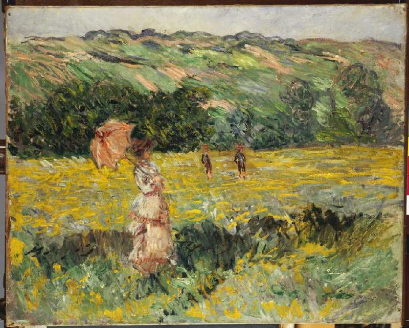 Eine Wiese bei Limetz de Claude Monet