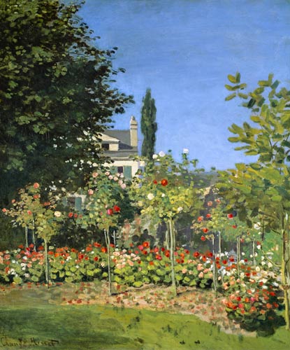 C.Monet / Garden in bloom de Claude Monet