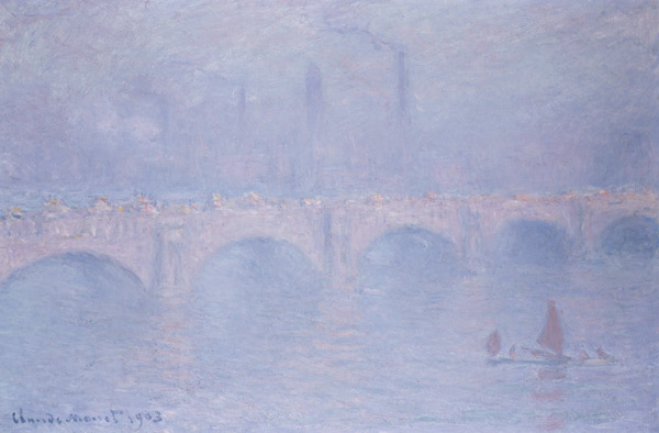 Waterloo Bridge, Hazy Sunshine de Claude Monet