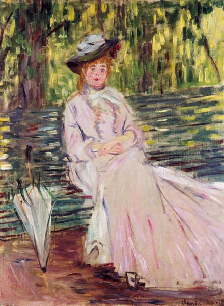 In the park. de Claude Monet