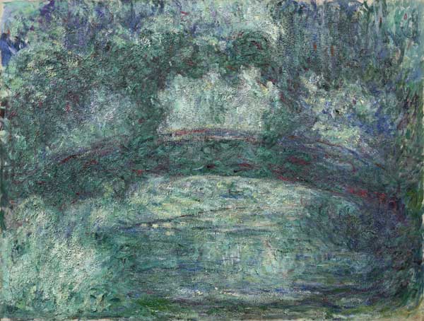 The Japanese bridge de Claude Monet