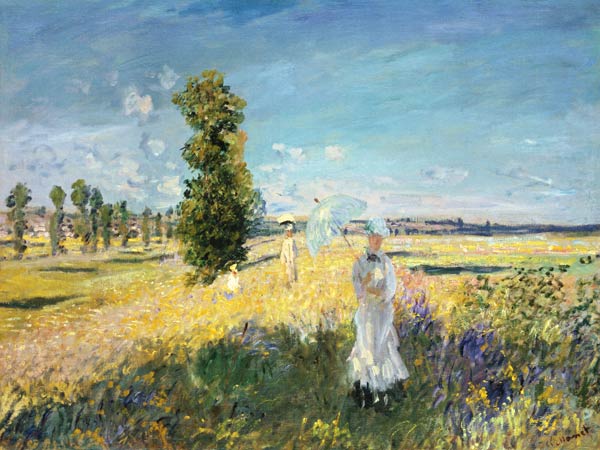 The Walk (Argenteuil) de Claude Monet