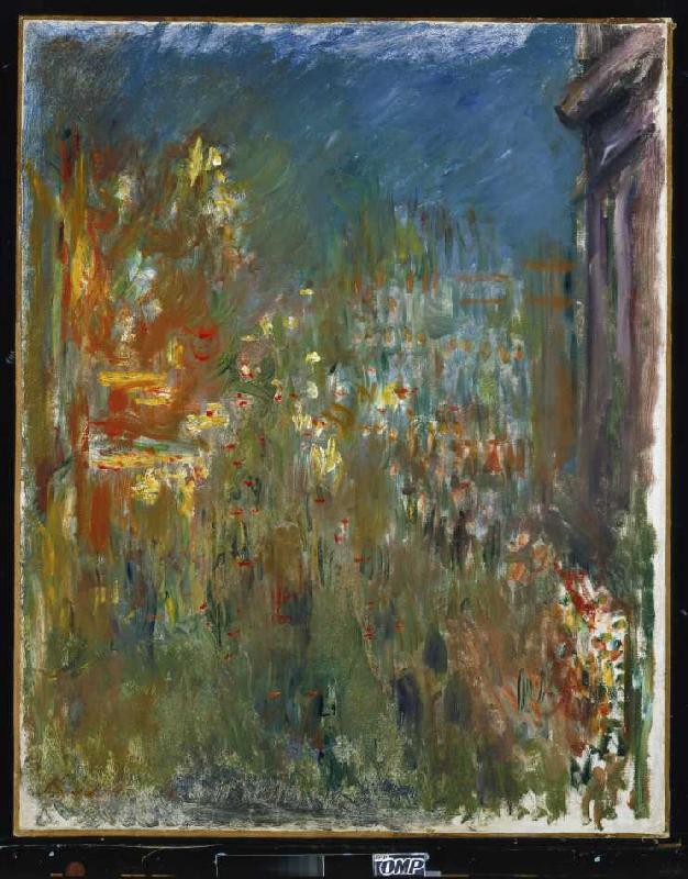 Leicester Square bei Nacht de Claude Monet