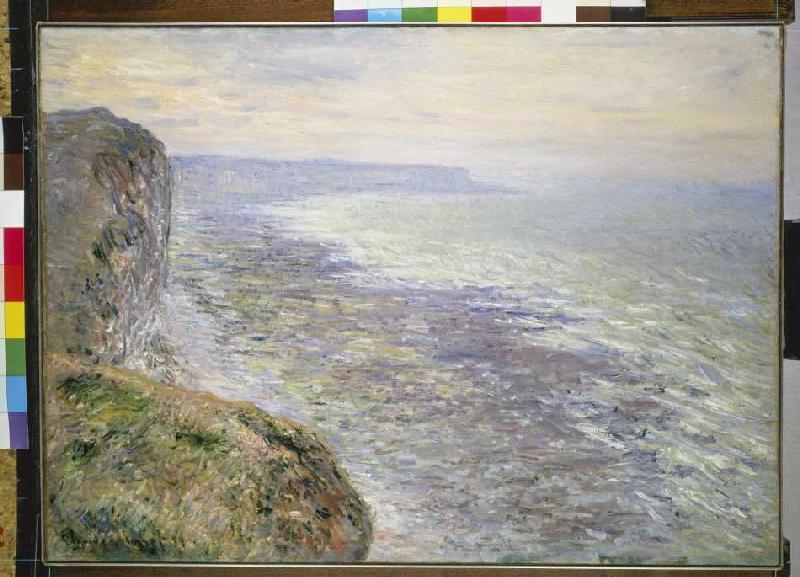 Sea countryside at Fécamp. de Claude Monet