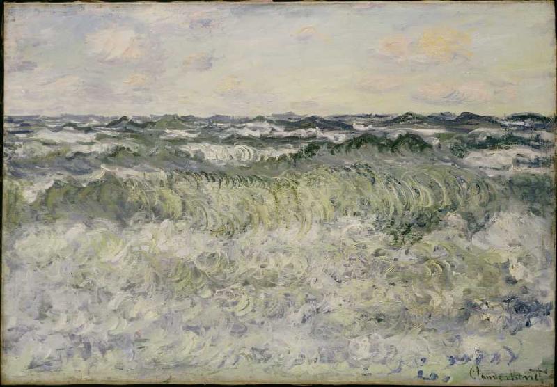 Meerstudie (Etude de mer) de Claude Monet