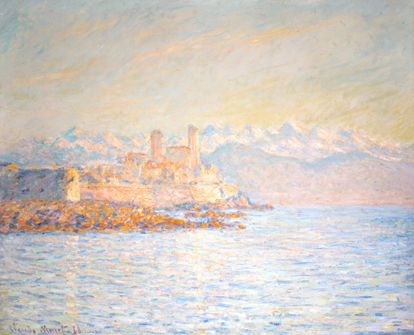 The old away at Antibes (also one: Antibes in the de Claude Monet