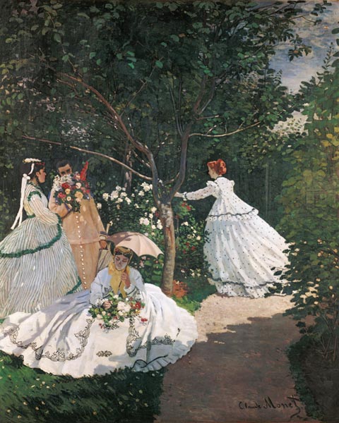Women in the garden de Claude Monet