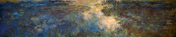 Estanque de nenúfares (tríptico) de Claude Monet