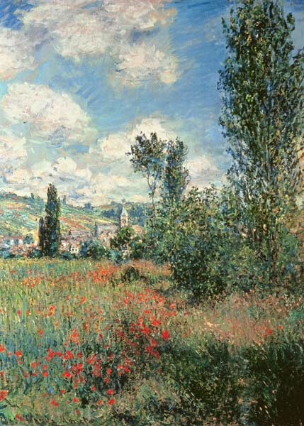 Camino entre las Amapolas de Claude Monet