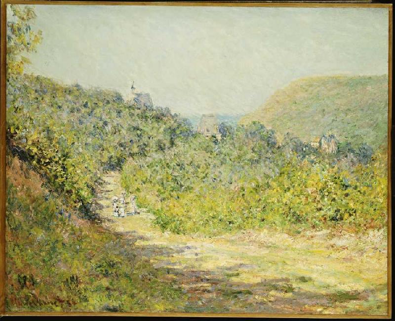 Petites Dalles. de Claude Monet