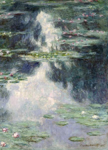 Pond with Water Lilies de Claude Monet