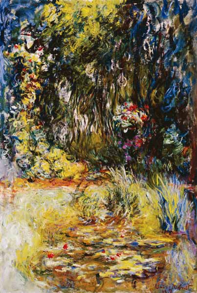 Corner of a Pond with Waterlilies de Claude Monet