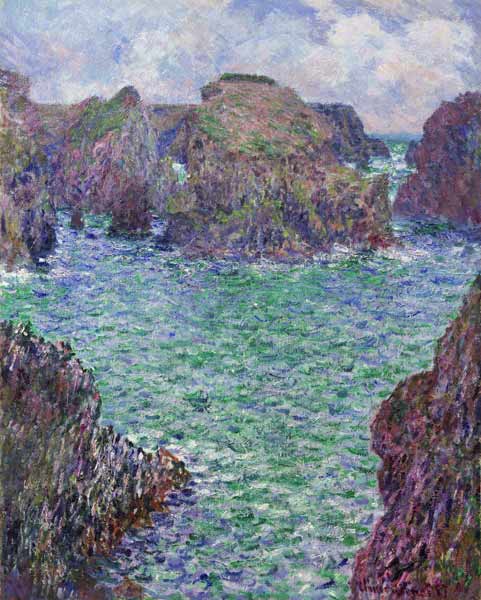 Port-Goulphar, Belle-Île de Claude Monet