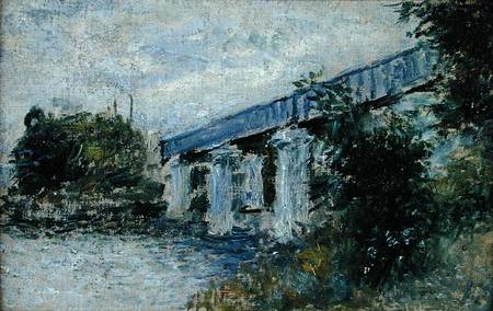 Railway Bridge at Argenteuil de Claude Monet