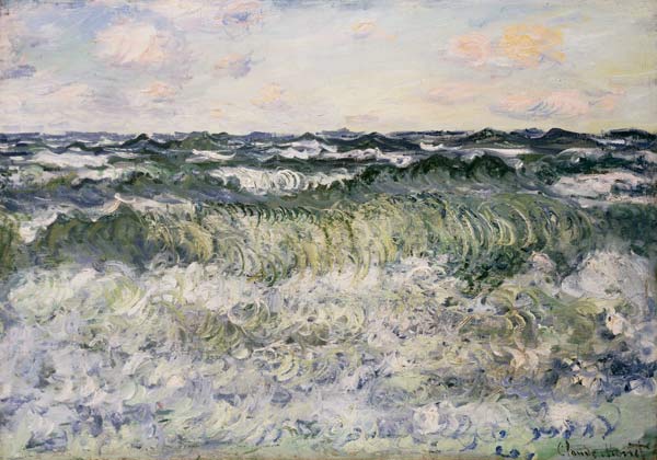 Seascape de Claude Monet