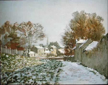 Snow at Argenteuil de Claude Monet