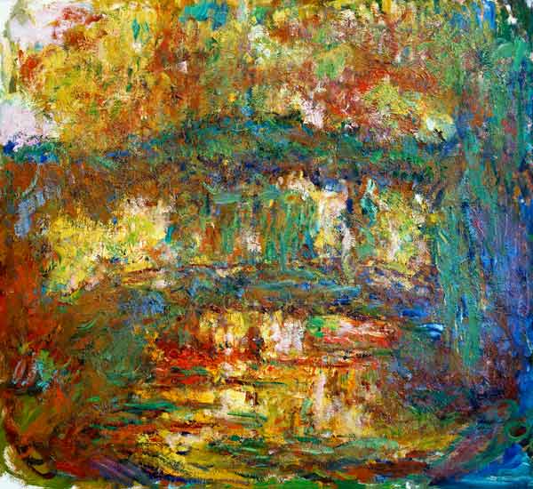 The Japanese Bridge at Giverny de Claude Monet