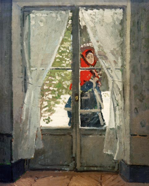 La Capa Roja de Claude Monet