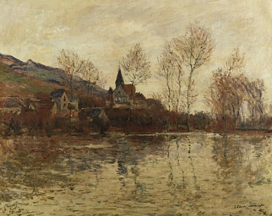 The Flood at Giverny, c.1886 de Claude Monet