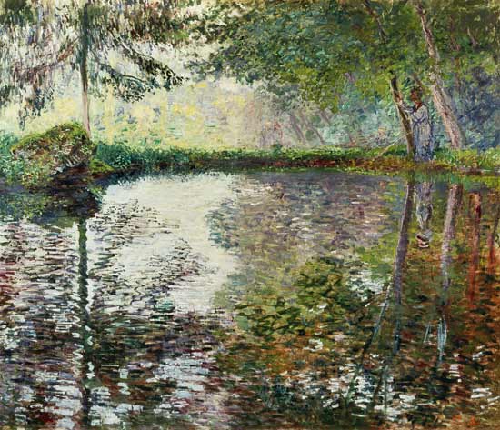 The Lake at Montgeron de Claude Monet