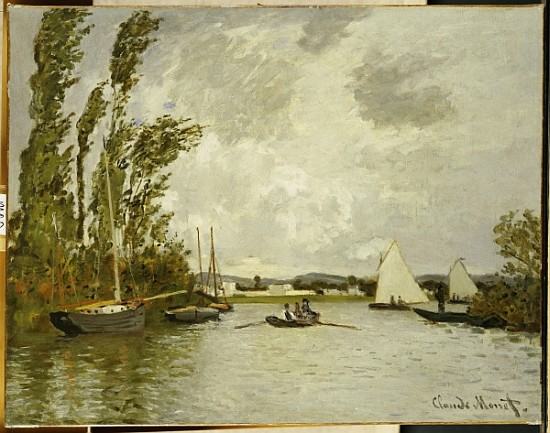 The Little Branch of the Seine at Argenteuil de Claude Monet