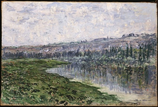 The Seine and the Hills of Chantemsle de Claude Monet