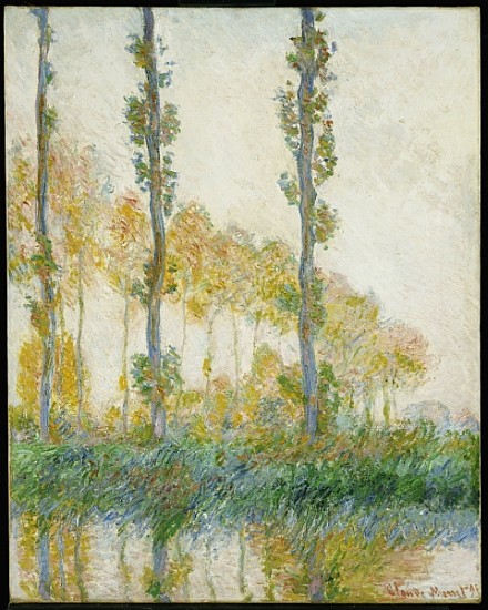 The Three Trees, Autumn de Claude Monet