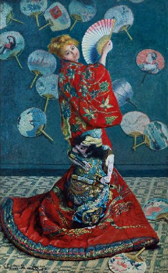 Madame Monet en kimono (La Japonesa)