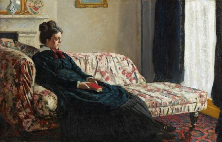 Meditation, or Madame Monet on the Sofa 1871