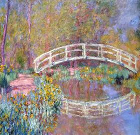 Puente en el jardín de Monet (Pont dans le Jardin de Monet). 1895-96
