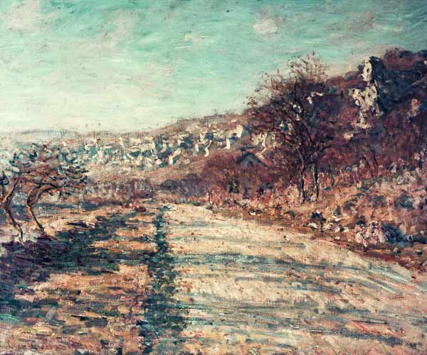 Road of La Roche-Guyon de Claude Monet